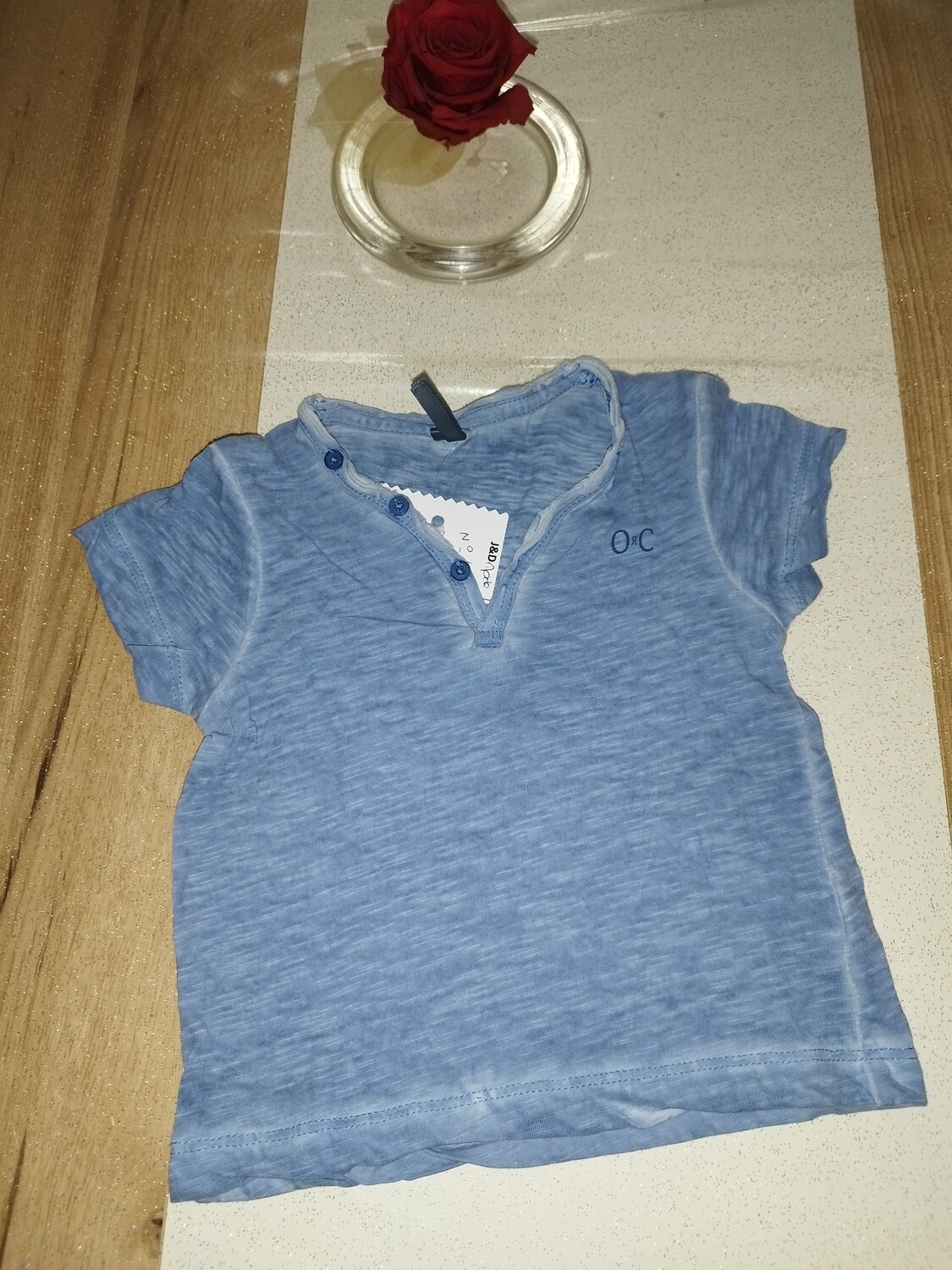 Tee-shirt bleu orchestra T. 12 Mois