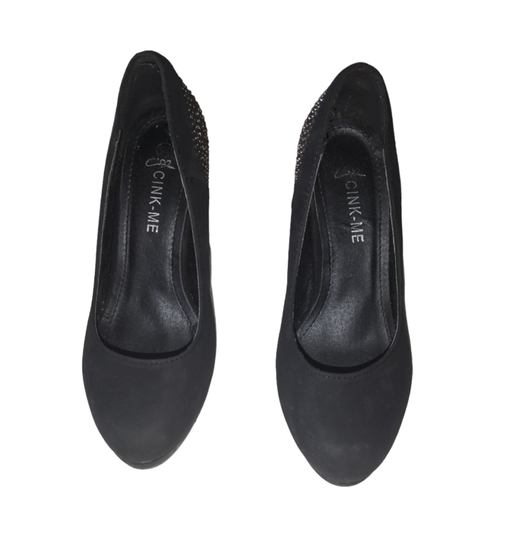 Escarpin noir strass pointure: 36
