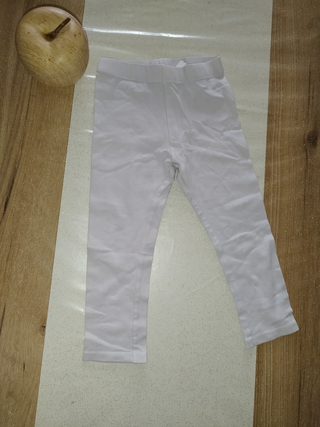 Legging blanc Taille: 24 mois