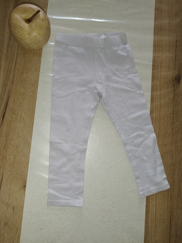 Legging blanc Taille: 24 mois