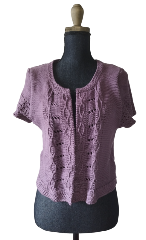Gilet violet ici et maintenant Taille: 46-48