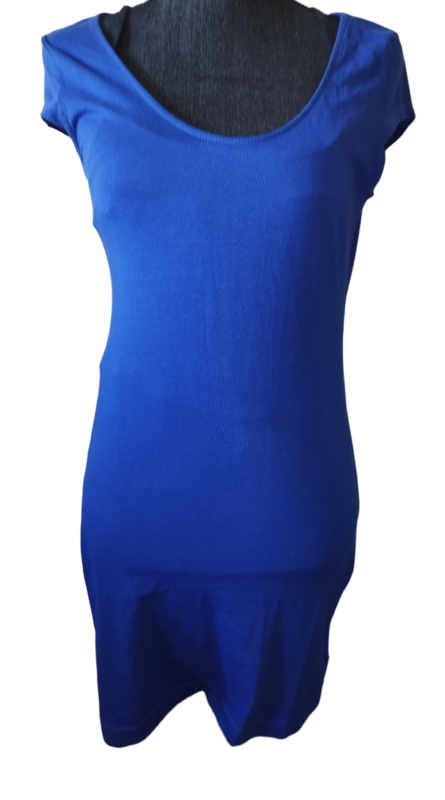 Tunique tee-shirt bleue Taille: M