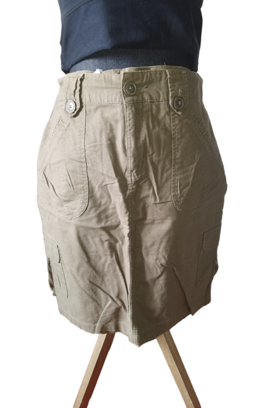 Jupe kaki Taille: 38