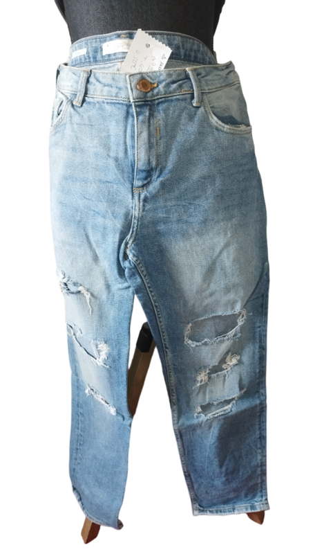 jeans bleu déchiré Bershka vintage Taille: 40