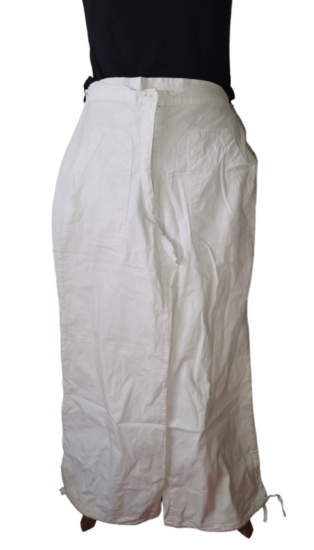 Pantalon blanc dragon derrière ficelle en bas pour serrer Taille 38