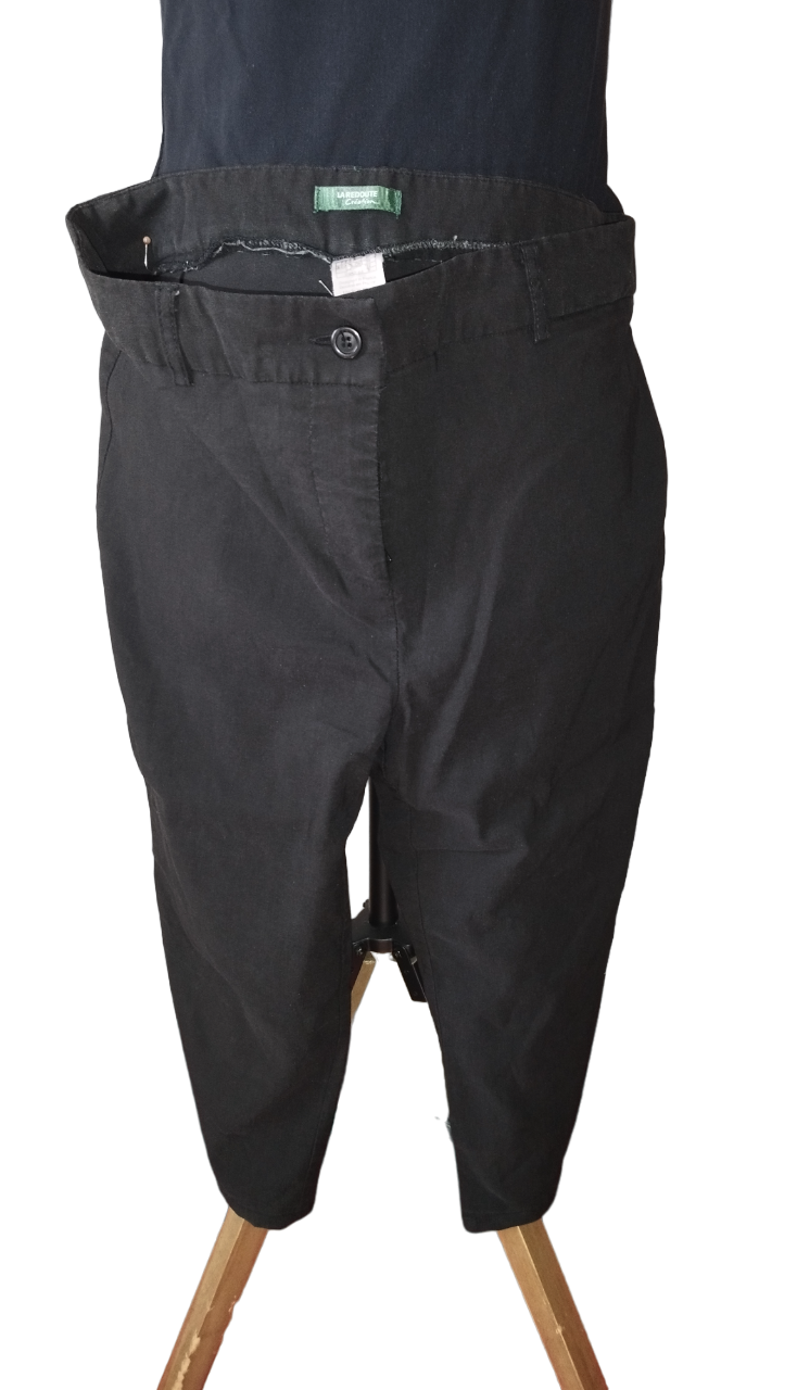 Pantacourt noir la redoute Taille 40