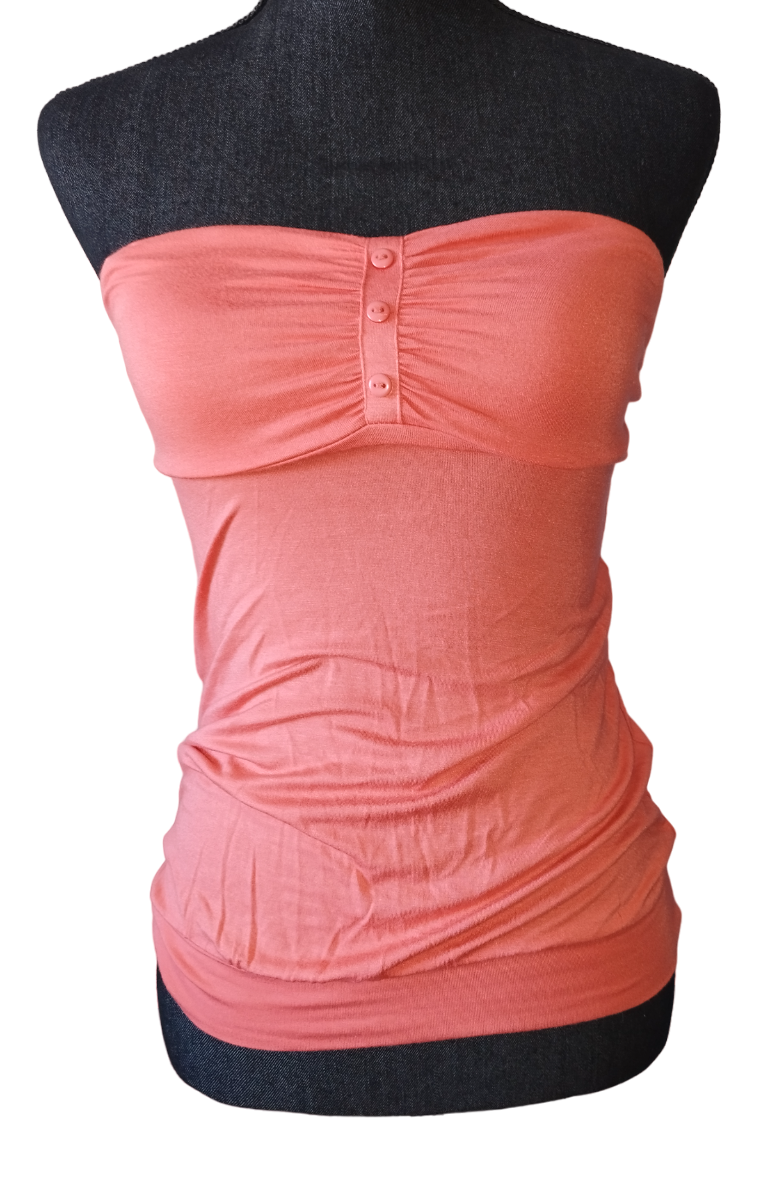 Bustier corail Taille S