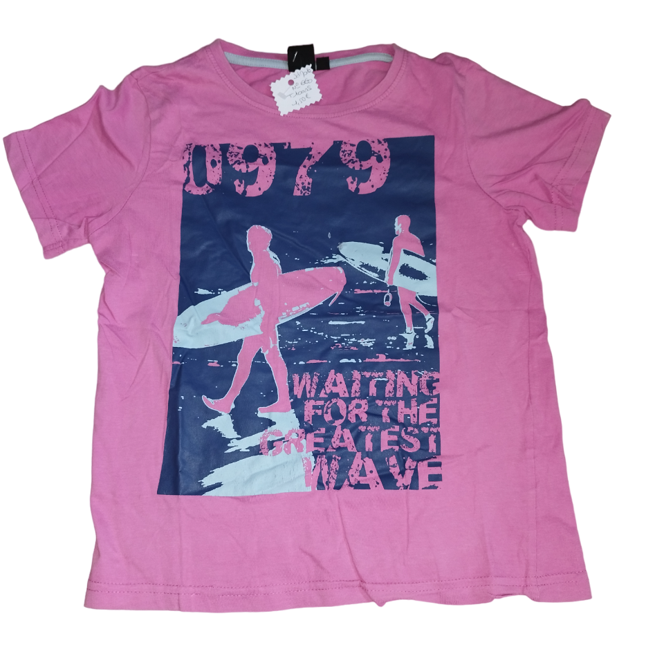 Tee-shirt rose T. 10 ans