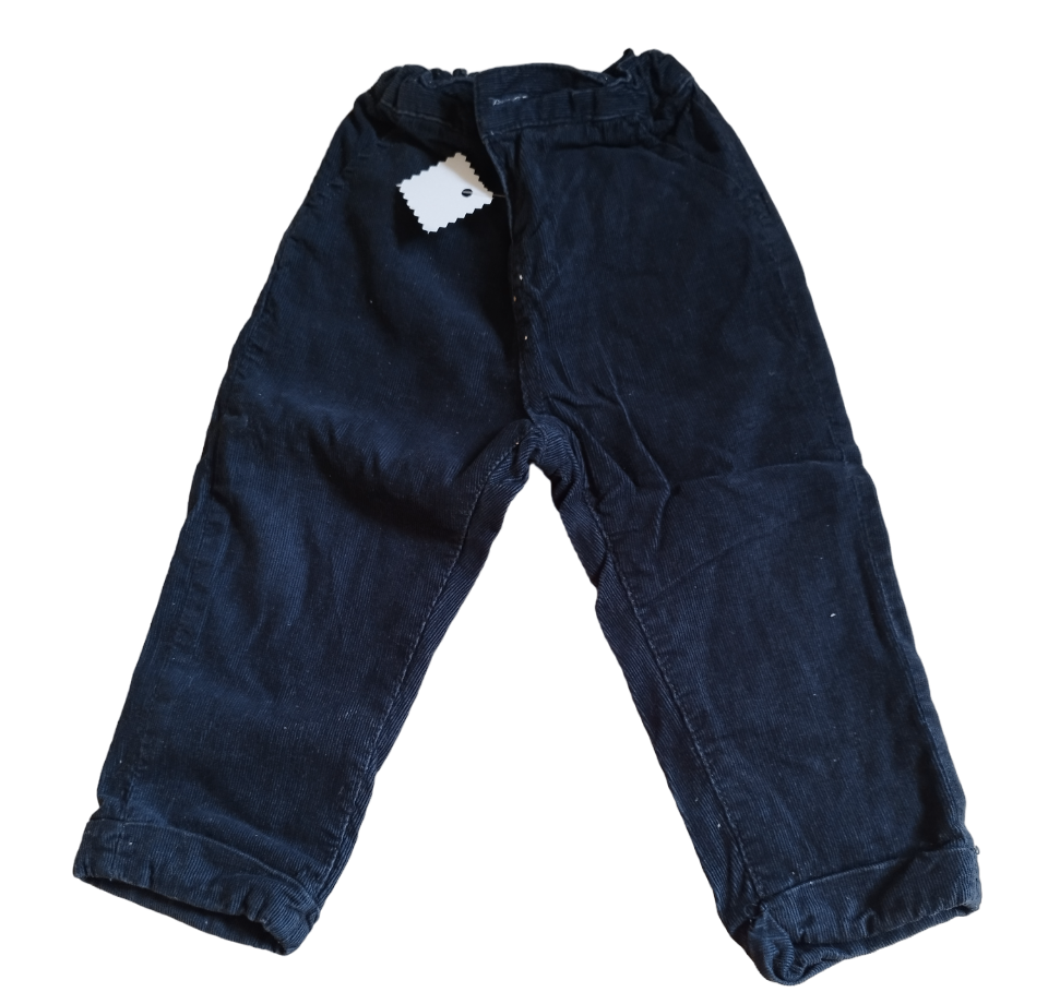 Pantalon bleu marine T. 18 mois
