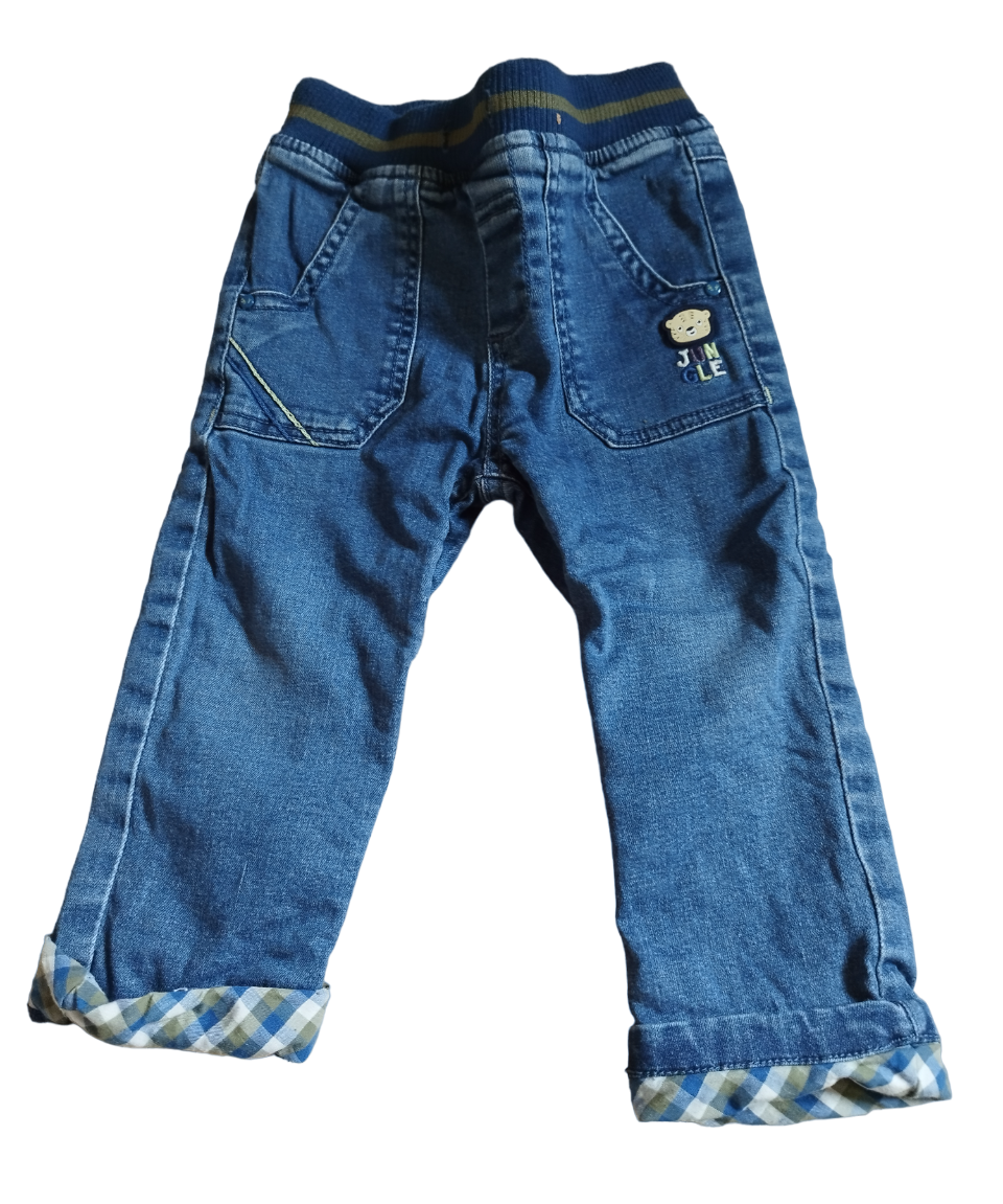 Jeans jungle T. 18 mois