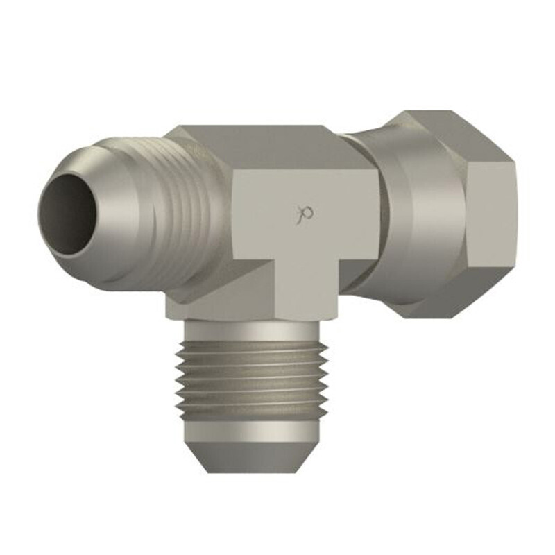 C5706X16 MJ x FJX x MJ - Swivel Nut Run Tee - Steel 6602-16-16-16-4