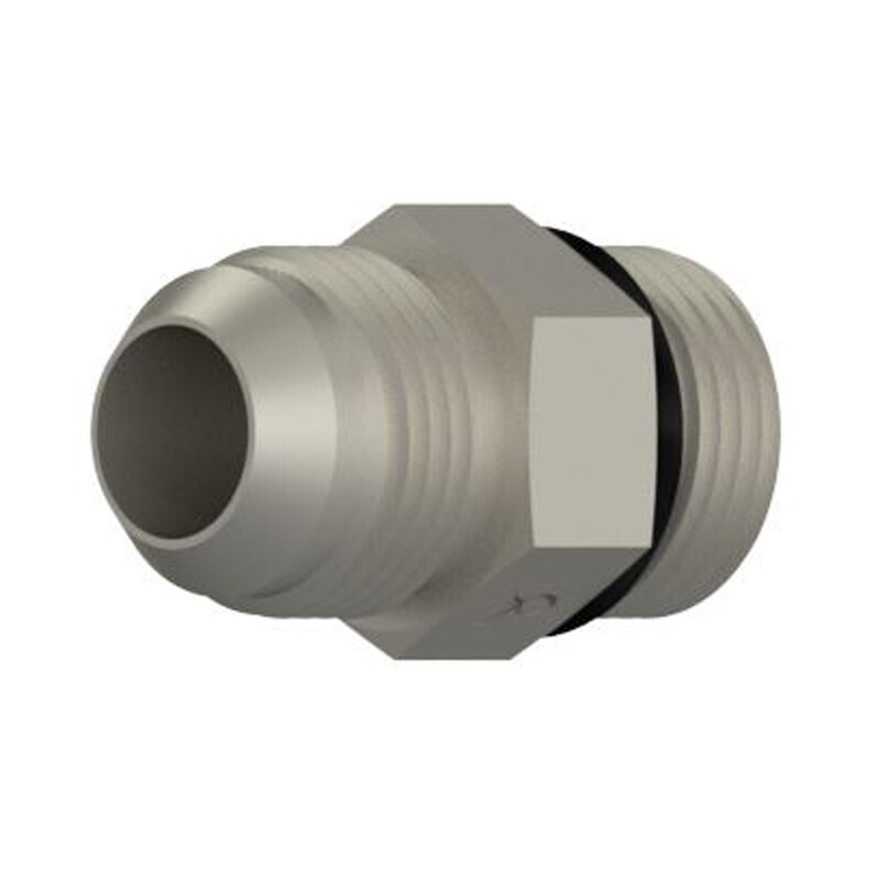 C5315X10 MJ x MB - Straight Thread Connector - Steel 6400-10-10