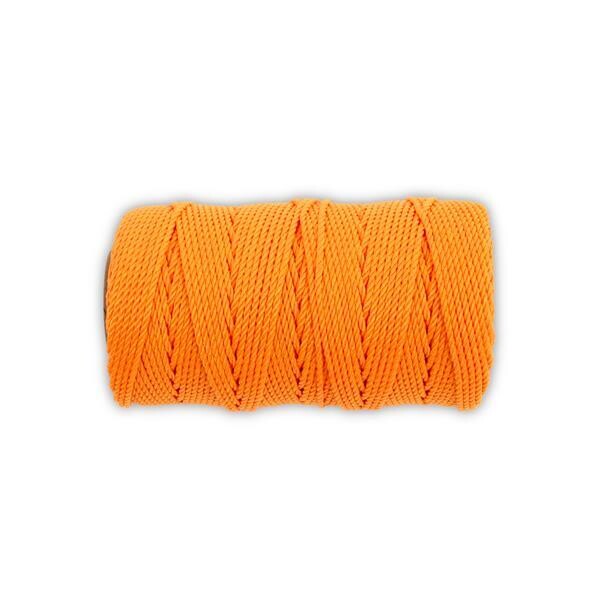 10205 TWISTED NYLON MASON&#39;S LINE 250&#39; FL ORG, SIZE 18  ML570