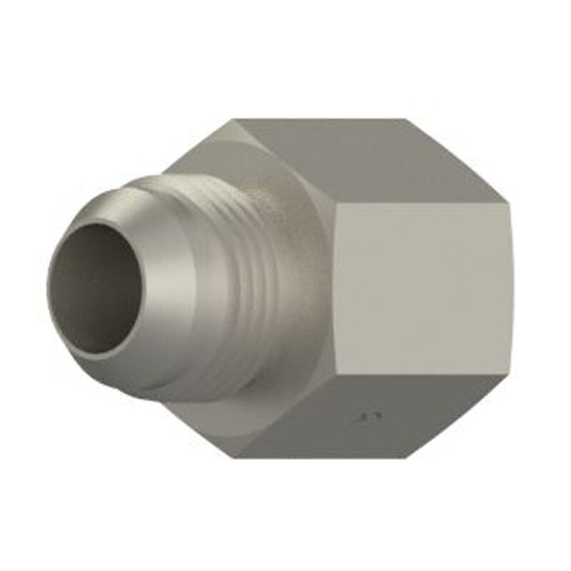 C5255X12 MJ x FP - Female Connector - Steel 2405-12-12