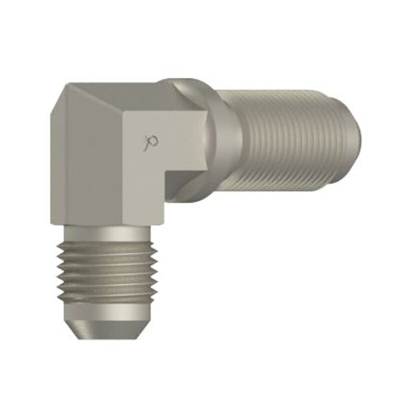 C5525X8 MJ x BH MJ 90° - Bulkhead Union Elbow - Steel  2701-08-08-4
