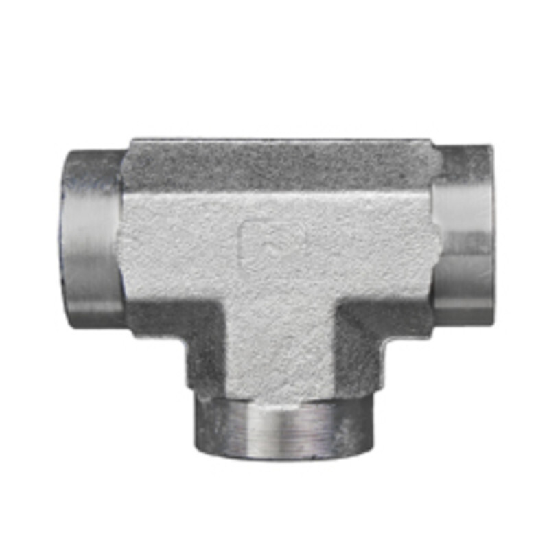 C3709X4 FP x FP x FP - Female Pipe Tee - Steel 5605-04-04-04-4