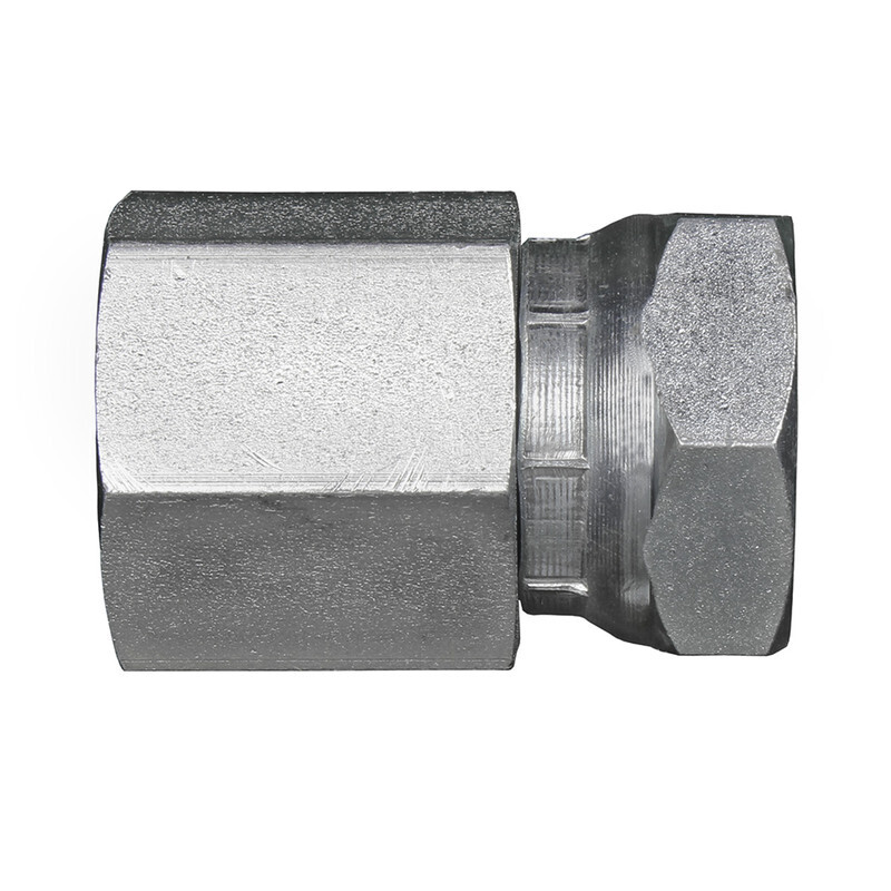 9255X4X4 1/4&quot;FP x 1/4&quot;FPX - NPSM Adapter - Steel 1405-04-04