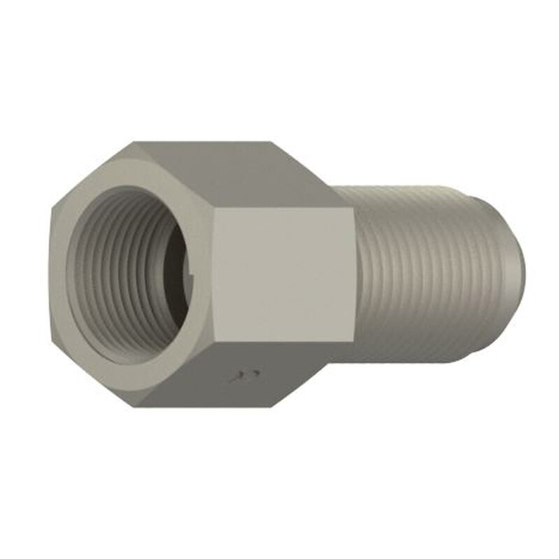 C5275X12 FP x BH MJ - Female Bulkhead Connector - Steel 2705-12-12