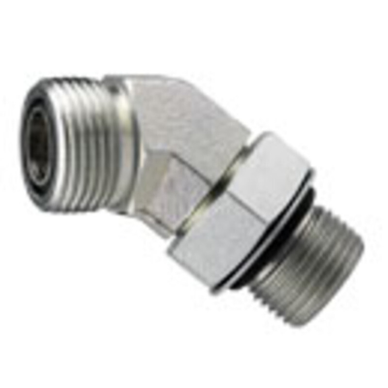 FS-6802-12-12-4 OFS x MB 45° - OFS Straight Thread Elbow - Steel