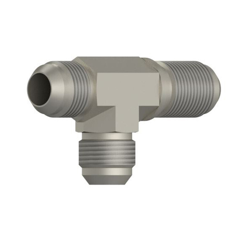 C5726X6 MJ x BH MJ x MJ - Bulkhead Run Tee - Steel   Y-2704-F-06-06-06