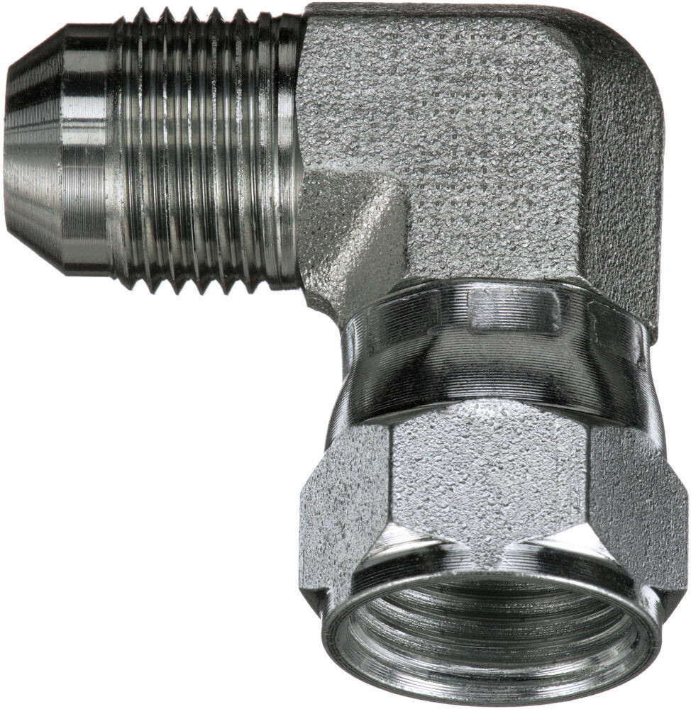 C5506X10 5/8&quot;MJ X 5/8 FJX 90- SWIVEL NUT ELBOW-STEEL 6500-10-10-4