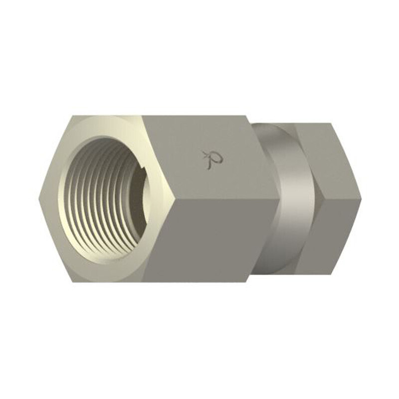C5256X6X8 3/8&quot; FP X 1/2&quot; FJX-SWIVEL NUT FEMALE ADAPTER-STEEL 6506-06-08