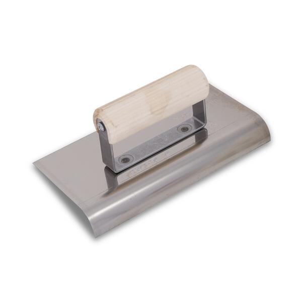 13916 8X4 SS EDGER; 3/8R, 1/2L, WOOD HDLE CE518S