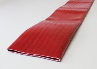 4504-3000 3&quot; LAY FLAT RED DISCHARGE HOSE