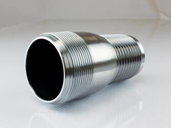 CN100S NIPPLE 1&#39; SS COMB