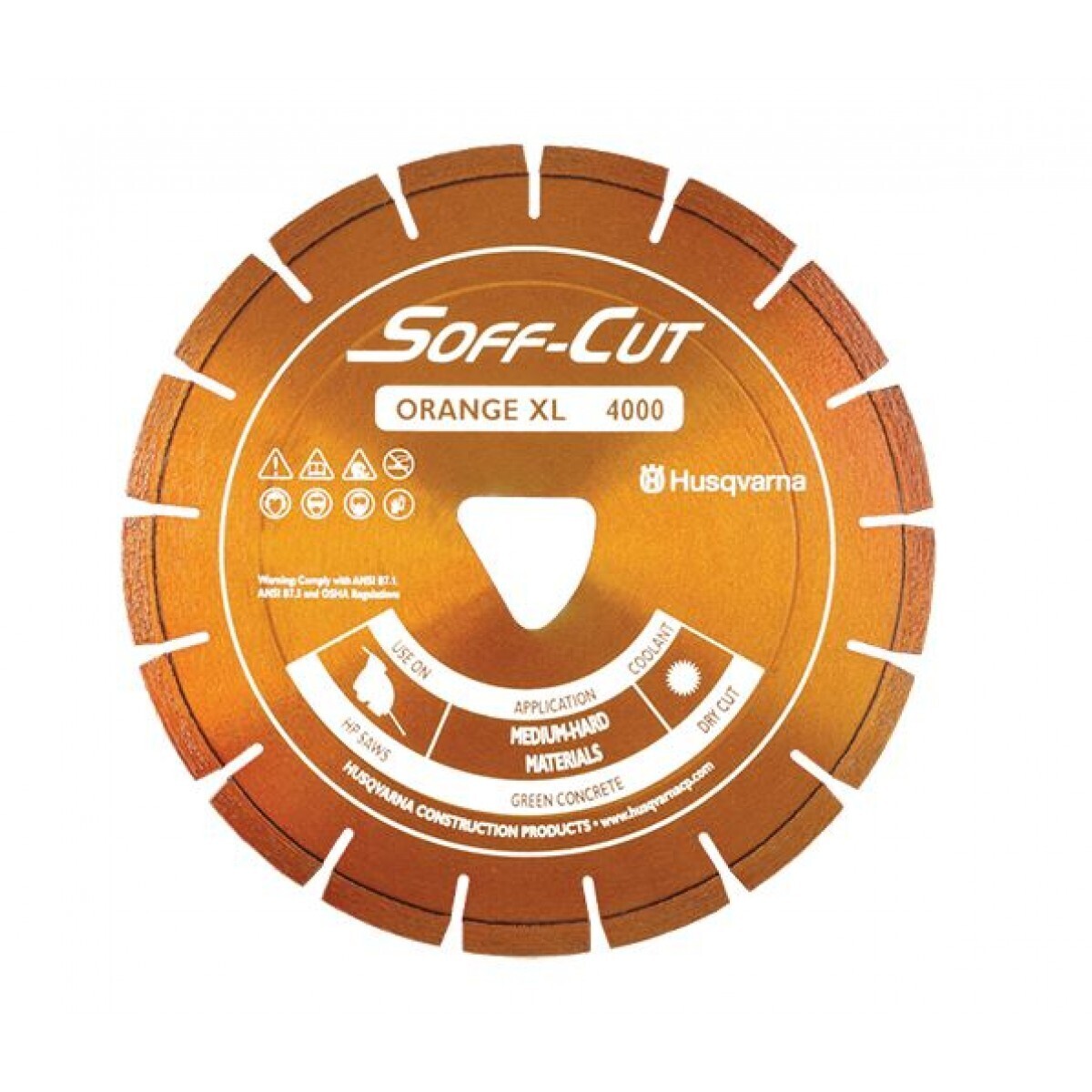 582831401 XL6.5 4000SOFF CUT BLADE W/SKID