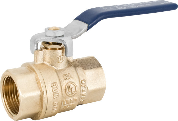 101-418 2&quot; BRASS T-2000 IPS FULL PORT BALL VALVE