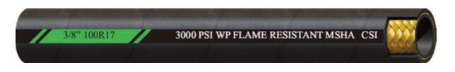 1/2&quot; R17 SAE 100R17 (REDUCED OD)  3000 PSI CONSTANT WORKING PRESSURE HYDRAULIC HOSE