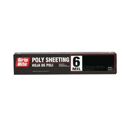 REV620100C POLY 6.0 MIL CLEAR 20X100 FILM