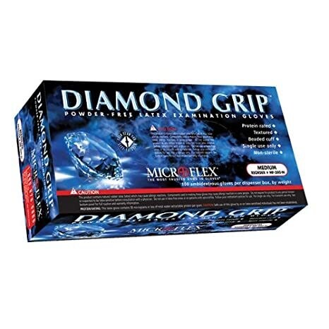 MF-300-L MICROFLEX DIAMOND GRIP GLOVES
