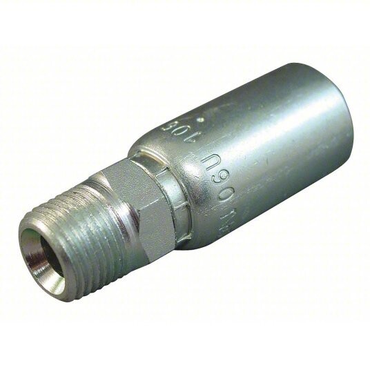 04E-104 1/4&quot; HOSE END 1/4&quot; RIGID PIPET01-4X4