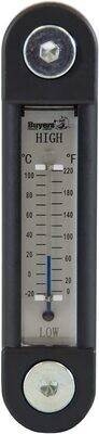LDR02A OIL LEVEL GAUGE WITH TEMPERATURE INDICATOR - GLASS