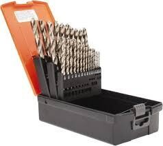 29 PC  COBALT DRILL BIT SET 1/16 TO 1/2&quot;