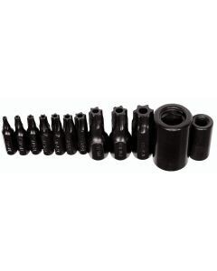 KTI-21500 MASTER TAMPER PROOF TORX SET 12PC