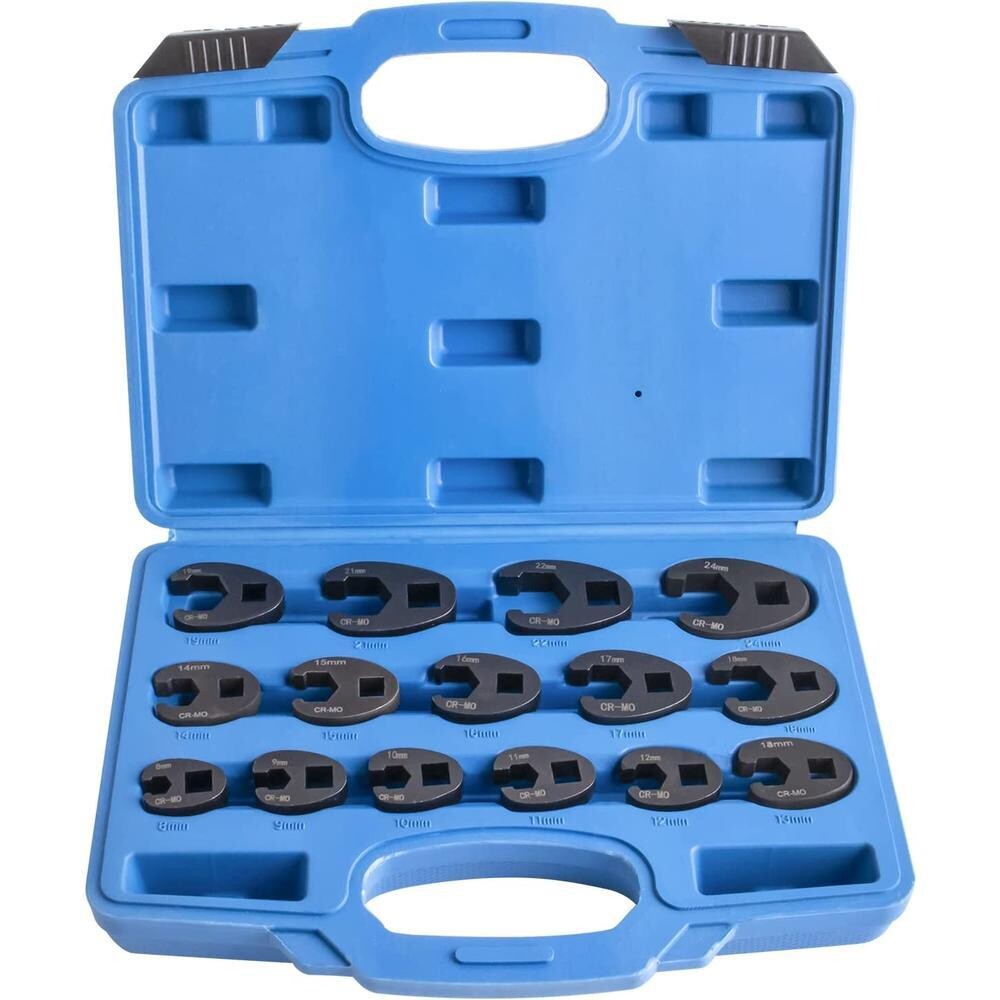 CROWSFOOT WRENCH SET METRIC