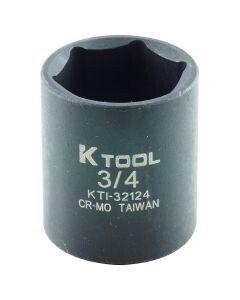 KTI-32124 SOCKET IMPACT 3/8 DRIVE 3/4