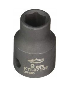 KTI-37109 SOCKET IMPACT METRIC SHORT 3/8 DRIVE 9MM