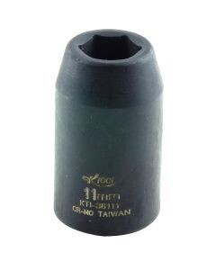 KTI-38111 SOCKET 1/2 DRIVE SHORT IMPACT 11MM