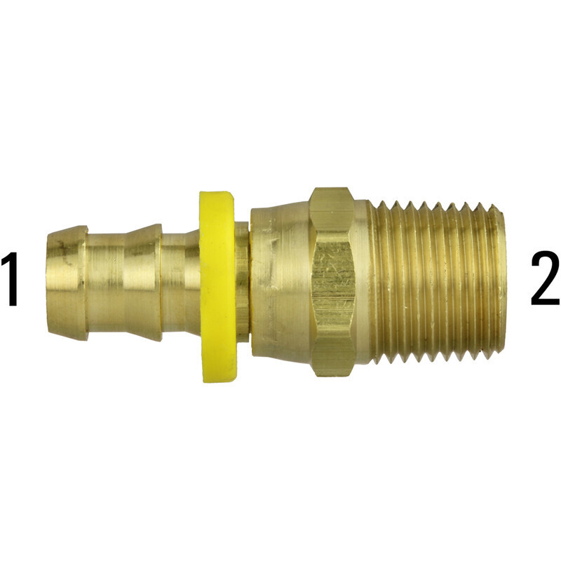 2273-06-06 3/8 push lock male pipe swivel 273-08-06
