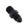 481603-BL -3 1/8 MPT STRAIGHT ADAPTER BLACK