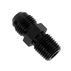 481606-BL -6 X 1/4 MPT STRAIGHT ADAPTER BLK