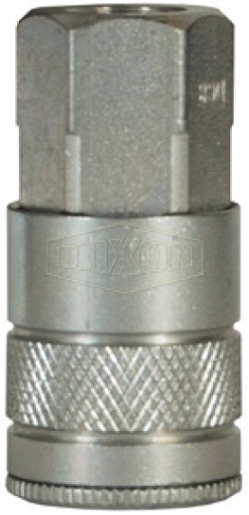 DC8 AUTOMOTIVE QUICK CONNECT COUPLER STEEL 3/8 BODY 1/4 THREADS