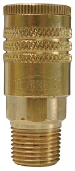 DC37  Air Chief ARO Interchange Semi-Automatic Male Threaded Coupler 1/4 BODY 1/4 THREADS