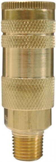 DC27  Air Chief Lincoln Interchange Male Threaded Coupler 1/4 BODY 1/4 THREADS