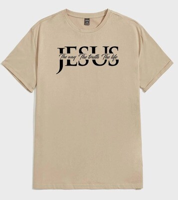 JESUS BLACK - TAN