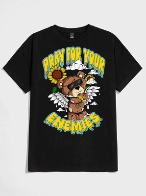 Pray For Your Enemies - Yellow/ Black